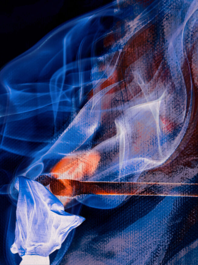 Inside the Blue Fire